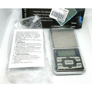 Portable 500g x 0.01g Mini Digital Scale Jewelry Pocket Balance Weight Gram LCD